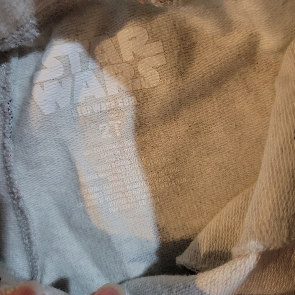 Star Wars "Brave little one" Yoda red, white blue 4th of July 2 piece 2T - Picture 4 of 5